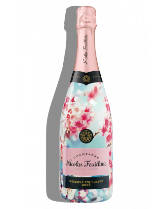 Packshot Nicolas Feuillatte Réserve Exclusive Rosé - Edition Limitée Premier Rosé de Printemps - Sakura edition