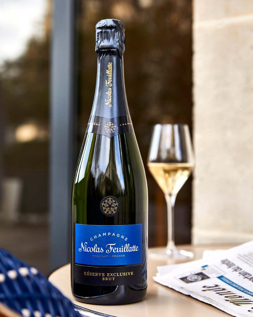 Réserve Exclusive Brut Champagne Nicolas Feuillatte - Restaurant